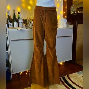 Free People Corduroy Flare Pants
